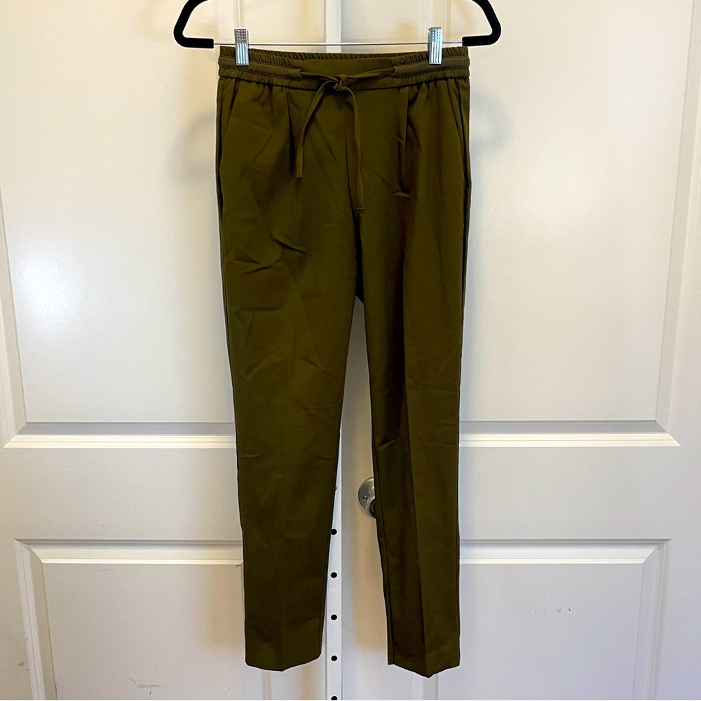 NWT Zara Pants - Women Size XS - Olive Green